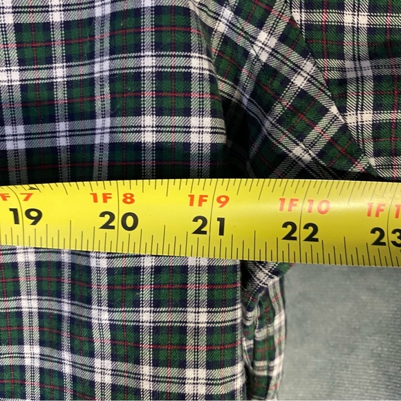 Polo Ralph Lauren Men's Long Sleeve Button Down Size XL Green Plaid Preppy - Picture 6 of 7